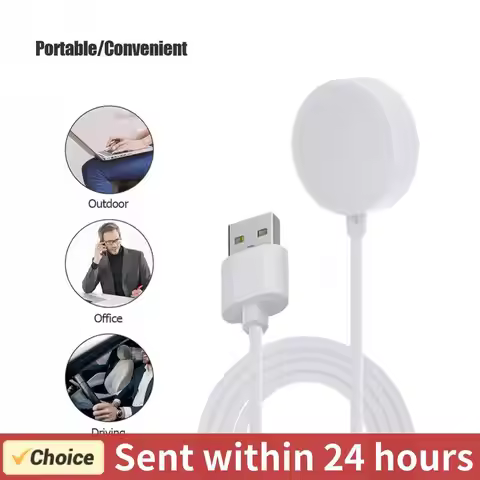 5V USB Wireless Magnetic Charging Cable Replacement Smartwatch Charging Cable Smart Watch Accessorie