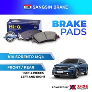SANGSIN Brake Pad Front & Rear for Kia Sorento MQ4 2.5 2WD AWD 2.2D AWD 2023