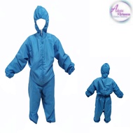 PPE coverall hazmat bunnysuit washable reusable microfiber