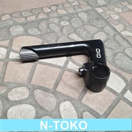 STEM MTB - STEM BANGAU OXO 90 ALLOY HITAM Sepeda Sparepart Termurah