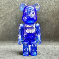 Medicom Toy 2006  ANA x Fossil  clear blue 透明藍 100% bearbrick be@rbrick