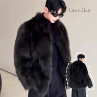 M-XL Large Size Coat Men's Coat Winter Coat Winter Coat Fur Coat Thick Warm Coat Coat Men's Fur Faux