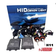 XENON 55w ขั้ว  H11/H7/H1/HIR2/D2H ชุดเต็ม บัลลาส พร้อมหลอด SUPER CANBUS รับประกัน 1ปี