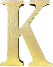 1.77 Inch Height Self Adhesive Solid Brass English Letters 4.5CM Wall sticker Gold Mail Box Numbers 