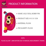 Colorful Ugly Doll Bangs Hairpin Cute Ugly Dopamine Hairpin