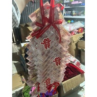 Wedding greeting strap, wedding gift for bride and groom (no money included)