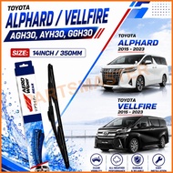 (TRW14) Toyota Alphard / Vellfire  (2015-2023) AGH30,AYH30,GGH30 Rear Wiper 14inch Back Wiper Blades