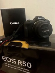 Canon EOS R50  (97% new) + 3 Lenses !!!