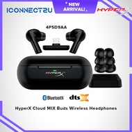 HyperX Cloud Mix Buds TWS 2.4GHz Bluetooth USB-C Adapter Wireless Headphones - 4P5D9AA