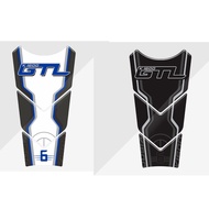Motorcycle Accessories For BMW K1600GTL K1600 GTL K 1600 GTL Tankpad Sticker 3D Tank Pad Stickers Oi