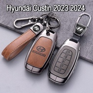 5 buttons Luxury key case for Hyundai Custin 2023 2024 Hyundai Custin key case