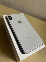 【不議價】二手Apple全原裝iPhone XS Max 256GB Sliver白底銀邊