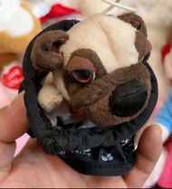 麥當勞絕版The dog 大頭狗公仔 八哥狗公仔 八哥犬公仔 法鬥公仔 pug plush with the little bag