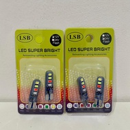 HOT DEALS 1 Set of T10 LED Dusk Lights 8 LED Flash 4 Colors DC 24 VOLT 12 Flashing Light DC 24V