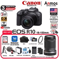CANON EOS R10 WITH RF-S 18-150MM IS STM / 18-45MM IS STM KITS PHOTOGAPHY VLOG COMBO ( CANON MALAYSIA