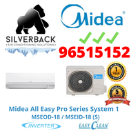MIDEA ALL EASY PRO SERIES (3 TICKS) SYSTEM 1 AIRCON WITH INSTALLATION