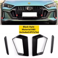 [ssed] Front Fog Light Lamp Air AC Intake Vent Decoration Frame Cover Trim Fit For GAC Trumpchi Empo