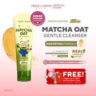 [ MINIONS SPECIAL EDITION ] True to Skin - Matcha Oat Gentle Cleanser - Sabun Cuci Muka Semua Jenis 