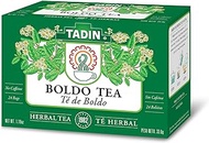 Tadin Herb and Tea Boldo Herbal Tea, Caffeine Free, 24 Count, Pack of 6