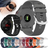 Silicone Watch Strap 18 20 22 Mm. For Garmin Forerunner 255 255m 255s 245 245m Music 15