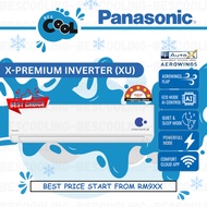 Panasonic X-Premium Inverter R32 Aircond XU Series (1hp/1.5hp/2hp/2.5hp)