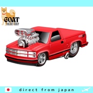 【From Japan】 Maisto Muscle Machines Series 1/64 MM Chevrolet 454 SS Red - Completed MS15572R