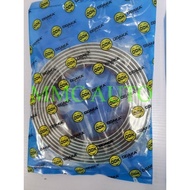 *PROTON SAGA, ISWARA BUMPER MOULDING LINING BODY MOULDING / CHROME AND BLACK#BUMPER LINING MOULDING 