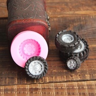 Silicone Mold - Scooter - Set of 4 Wheels