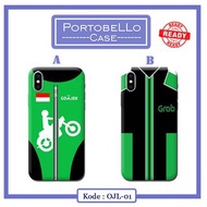 (SOFTCASE) ojol ojek online protective case hp iphone ip 5 ip 6/6s ip 7/8 ip 6+ ip 7+/8+ ip x/xs ip 