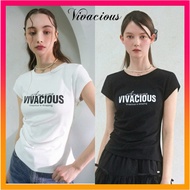 VIVACIOUS VV Drape Tee T-Shirt - 2 Color