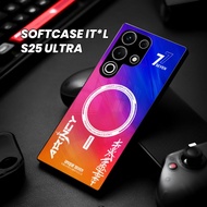 HP ITEL S25 ULTRA S25 Glass Softcase - Kesing ITEL S25 ULTRA S25 Magsave Motif Casing - ITEL Casing 