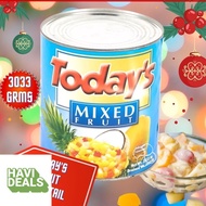 TODAYS FRUIT COCKTAIL 3033G X 1