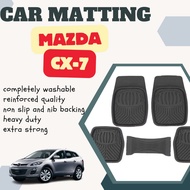MAZDA CX-7 5pcs. High Quality Car Floor Mat Anti-slip Mat Palanggana Type (DEEP DISH STYLE)