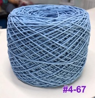 Cotton4ply คอตตอน เป็นฝ้ายเบอร์10/8 เนื้อธรรมดา ไหมพรมผลิตจากเส้นใยธรรมชาติ 100%เซต 2/2 น้ำหนัก 200 