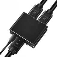 8K HDMI Switch 2 IN 1 OUT Switcher 4K@120Hz 8K@60Hz 8K 2x1 Switch Video Converter for PS4 PS5 DVD Ca