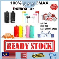 SNH 100% ORIGINAL SUPER BASS HIGH QUALITY SOUND REMAX EARPHONE RM-502 EAR PHONE RM502 HANDFREE HEADP