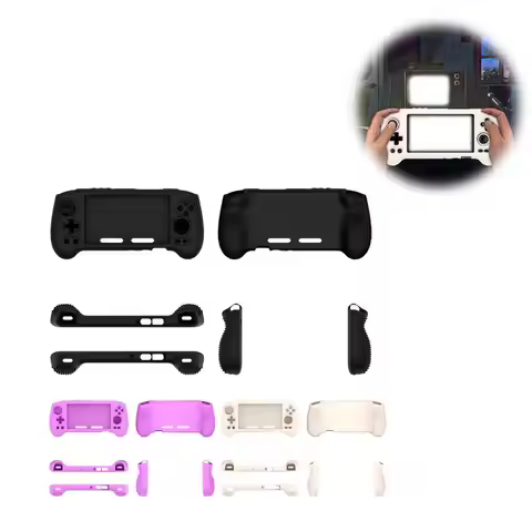 Silicone Protective Case for ANBERNIC RG556 Gaming Console Waterproof Shockproof Protection Cover fo