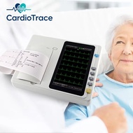 Medical Portable Three-Channel ECG Machine, 23cm Large Screen, 12 Conduction, Fully Automatic Analys
