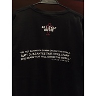 Movie Shirt Second-Hand Band ALL EYEZ ON ME 2PAC TUPAC SHAKUR (2017) Size M