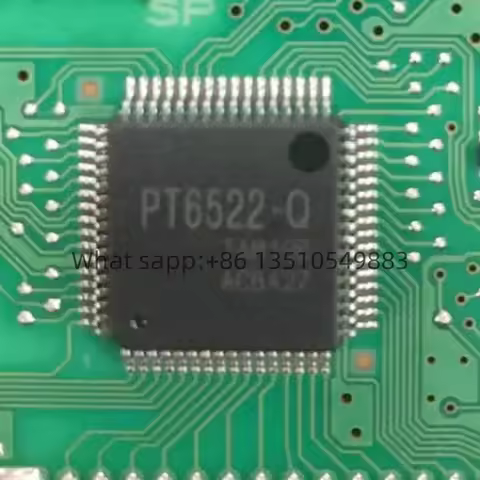 5PCS/LOT New Original PT6522-Q PT6522 PTC QFP64 car computer board chip in stock