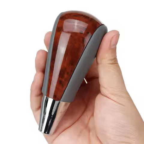 Classy-4X Wood Grain Car Gear Shift Knob For Toyota Corolla Camry/Harrier Fortuner Crown Land Cruise