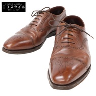รองเท้าหนัง Crockett & Jones รุ่น 5359 Celborn ทรง Brogue ปลายตรง ไซส์ 6E [มือสอง]