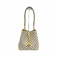 Louis Vuitton LV 白色 Neonoe 中號 棋盤格 肩背包