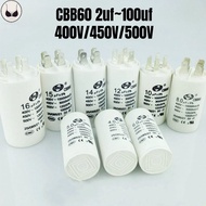 BP Cbb60 Water Pump Motor Running Capacitor 2.5 uf ～ 100uf 400VAC/450VAC/500VAC