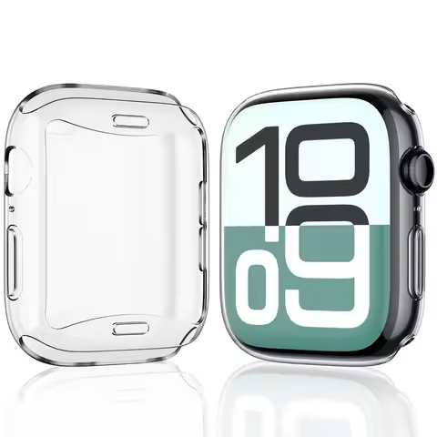Watch Case for Apple Watch 10 46mm 42mm Series 10 46 42 mm All-Around Shockproof Transparent Cover A