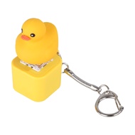 Rechargeable Mechanical Keyboard Switches Tester Keychains Speaker Sample Duck