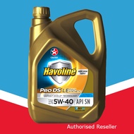Caltex Engine Oil Havoline ProDS Fully Synthetic LE 5W-40 (4 Litres)