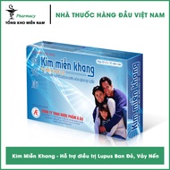 Kim Miễn Khang - Hỗ trợ đtrjị Lupus Ban Đỏ Vảy Nến Các Bệnh Tự Miễn Hộp 30 Viên