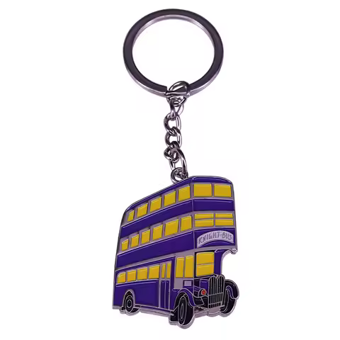 Knight Bus Enamel Pin Tripe Transportation vehicle brooch wizardry world Accessory