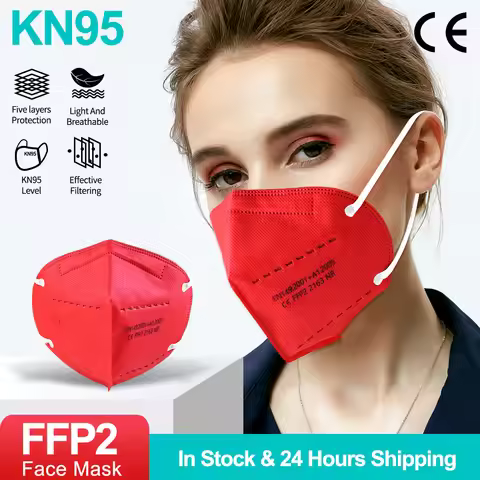 10-100Pcs FFP2 Masks kn95 Mascarillas KN95 Face Mask Filter 5Layers Mascarillas Quirurgicas Homologa